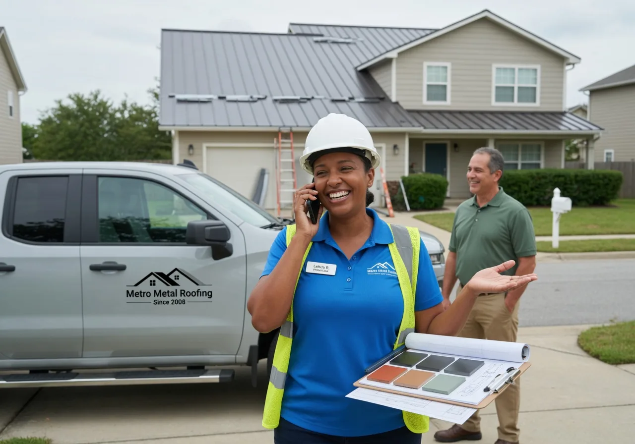 Storm Damage Metal Roof Repair in Centerport, PA